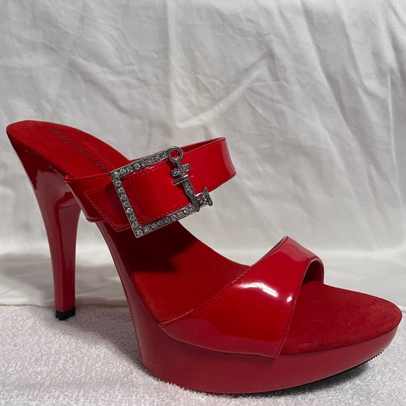 Penthouse Red Pumps - Picture 1 of 4